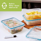 Snapware Plastic Total Solution 3-Pack Food Storage Containers Set, Leakproof & - Image 6