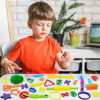 iShyan Dough Tools 55 PCS Dough Play Tools Set - Image 5