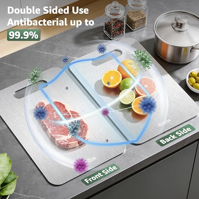 Stron-Dura Cutting Board, Stainless Steel Cutting Board, Foodgrade Cutting - Image 4