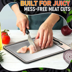 Double Sided Metal Cutting Board Titanium 14.3"x9.8" - Image 6