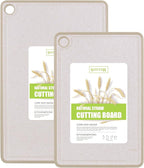 Cutting Board for Kitchen, Wheat Straw Fiber Cutting Board, Dish Washer Safe by zzsbrm