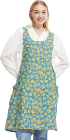 Cozy Adjustable Cross Back Aprons by APRONNER
