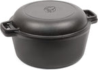 Commercial Chef 2-in-1 5-Qt. Dutch Oven by CommercialChef