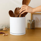 D'vine Dev 360° Rotating Utensil Holder – 7.2" Kitchen Utensil Crock - Image 5