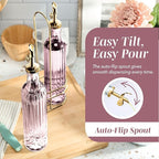COOK WITH COLOR Glass Olive Oil Bottle Dispenser - Image 3