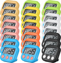 Weewooday 24 Pcs Digital Kitchen Timer Magnetic Timer Bulk On/Off Switch Minute by Weewooday