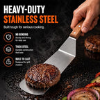 Medium Grill Spatula – Metal Spatula - Image 6