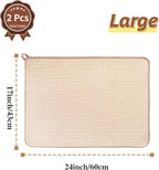 2 Pack XXL Large Microfiber Dish Drying Mat, 24*17 inch Absorbent Dish Drainer - Image 2