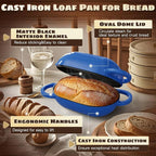 Enameled Cast Iron Oval Bread Oven - Image 3