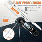Digital Meat Thermometer, Waterproof Instant Read Food Thermometer - Image 4