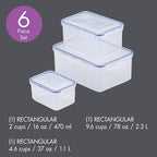 Lock & Lock Assorted Food Storage Container Set - Image 4