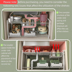NETEL Under Sink Organizers and Storage, Kitchen Cabinet Organizer, 2 Tier - Image 5