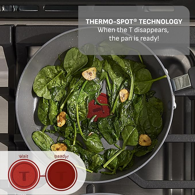 T-Fal Ultimate Hard Anodized Nonstick 13 Piece Cookware Set, Oven Safe Up to - Image 5