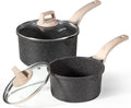 CAROTE 1.5Qt & 3.0Qt Sauce Pan Sets by CAROTE
