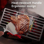Metal Spatula for Cast Iron Skillet Grill & BBQ, Flat Top Griddle Spatulas for - Image 2