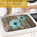Giwawa Rustic Daisy Dish Drying Mat - Image 7