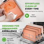 NutriChef 5‑Piece Non‑Stick Bakeware Set – Premium Carbon Steel Baking Pans Set - Image 7
