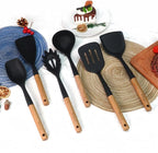 Large Silicone Kitchen Utensils Set, Heat Resistant and BPA Free Silicone - Image 9