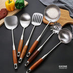 Metal Spatula, 304 Stainless Steel Wok Spatula - Image 6