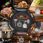 AWLKIM 5 Pack Professional Kitchen Food Thermometer Set – Includes Instant Read - Image 7