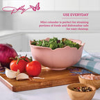 Dolly Parton Mini Colander – Flower-Shaped Berry Strainer - Image 4