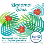 Glad Small Trash Bags 4 Gallon, Febreze Bahama Bliss Garbage Bags, Odor - Image 3