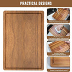 Acacia Wood Cutting Boards Set of 3 - Image 6