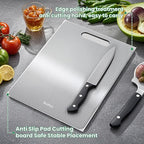 3 Pack Titanium Cutting Board, -100% Pure Titanium Cutting Boards - Image 4