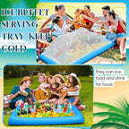 Leitee 3 Pcs Inflatable Serving Bar Kit Includes Salad Buffet Tray - Image 4