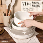 CAROTE 33pcs Pots and Pans Non Stick, Cookware Sets Detachable Handle, - Image 3