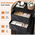 Sweetcrispy Tall Fabric Dresser - Image 4