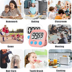 ZILLEEN Classroom Timer for Kids Teachers 2 Pack Digital Timers - Image 5