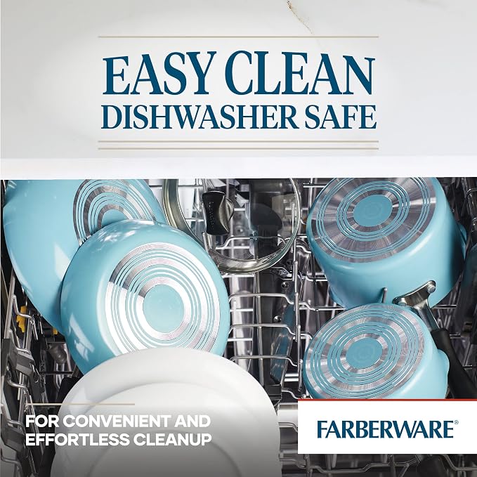 Farberware Cookstart DiamondMax Nonstick Frying Pans/Skillet Set, Dishwasher - Image 6