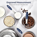 U-Taste Measuring Cups and Spoons: Food Grade 18/8 Stainless Steel Metal - Image 7