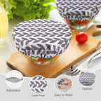 wegreeco Elastic Reusable Bowl Covers - Image 2