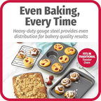 GoodCook 4-Piece Nonstick Steel Toaster Oven Set - Image 3