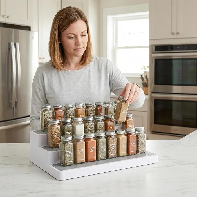 YAN & HIN 3 Tier Spice Rack Organizer - Image 3