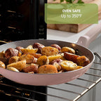 T-Fal Refresh Ceramic Pots and Pans Set, Nonstick Cookware, Oven Safe to 350°F - Image 7