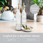 COOK WITH COLOR Glass Olive Oil Bottle Dispenser - Image 4