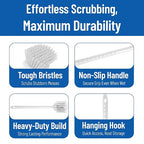 SPARTA 40501EC02 Plastic Large Scrub Brush, Kitchen Brush, Utility Brush - Image 4