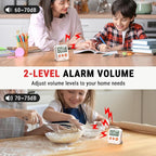 TempPro TM03 Digital Timer for Kids & Teachers, Kitchen Timers for Cooking - Image 4