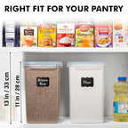 WHITE FEATHER SUPPLIES 2 PC Large Food Storage Containers - Image 5