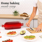 Enamelled Cast Iron Bread Loaf Pot – Dutch Oven - Image 8