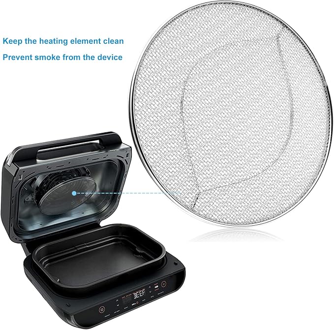 Replacement Splatter Shield for Ninja Foodi FG551 Air Fryer, Stainless Steel - Image 3