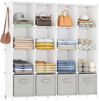 HOMIDEC Closet Organizers and Storage, 16 Cube Storage Organizer, Closet by DecorateYourHome