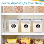Vtopmart 8.5L 2 Pack Extra Large Flour Sugar Storage Containers - Image 7