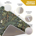 Green Plants Dish Drying Mat for Kitchen Counter Microfiber Absorbent Dish - Image 4