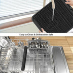 ZLR 2 Pcs Large Silicone Dish Drying Mat - Image 8