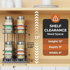 Mystozer Pull Out Spice Rack Organizer - Image 2