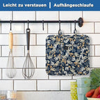 BONTHEE Pot Holders for Kitchen Heat Resistant Hot Pads for Countertops Oven - Image 7